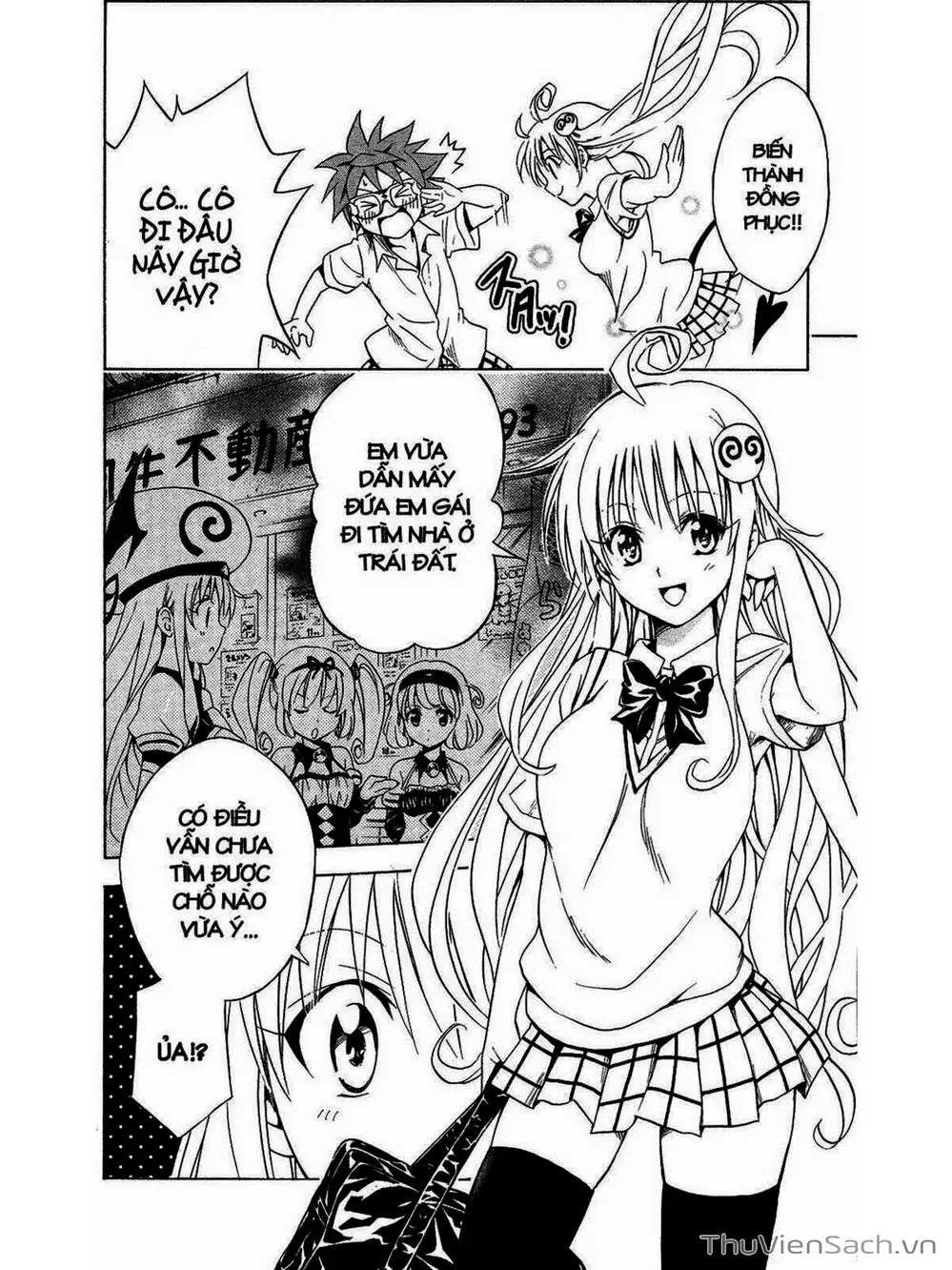 Truyện Tranh Bóng Tối Hoàng Kim - To Love Ru Darkness trang 8