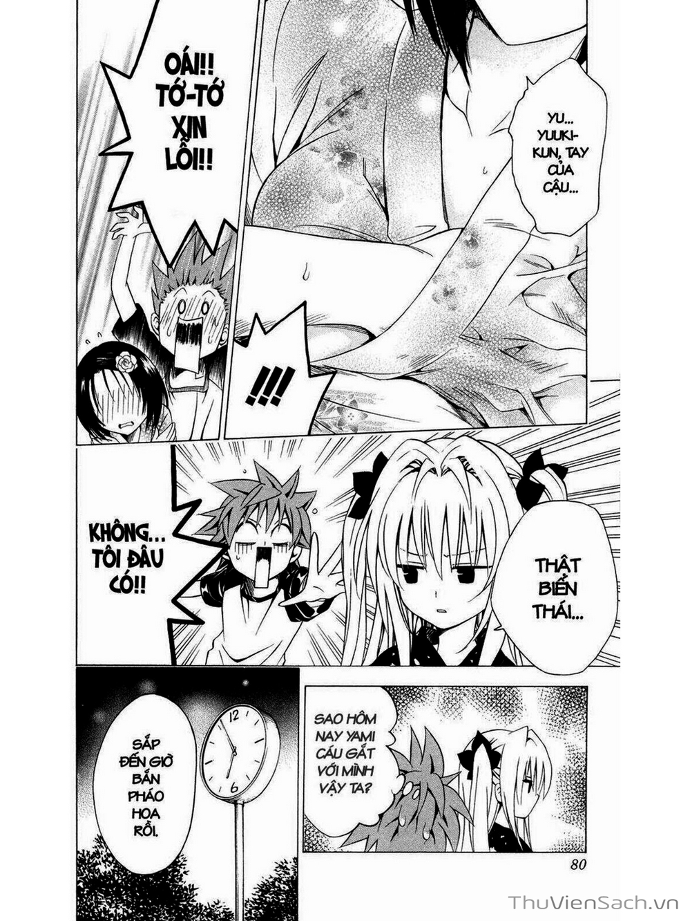 Truyện Tranh Bóng Tối Hoàng Kim - To Love Ru Darkness trang 8