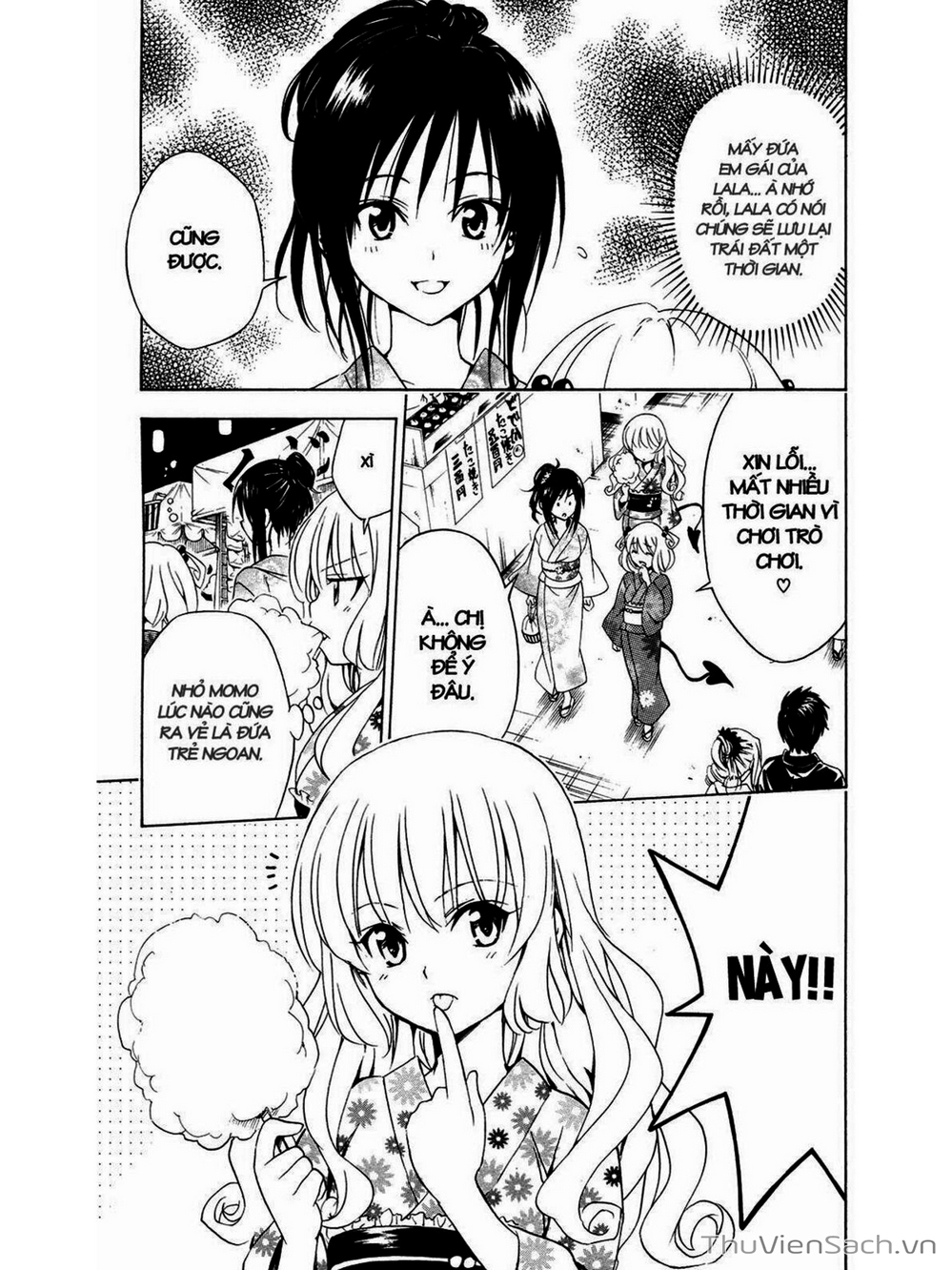 Truyện Tranh Bóng Tối Hoàng Kim - To Love Ru Darkness trang 8