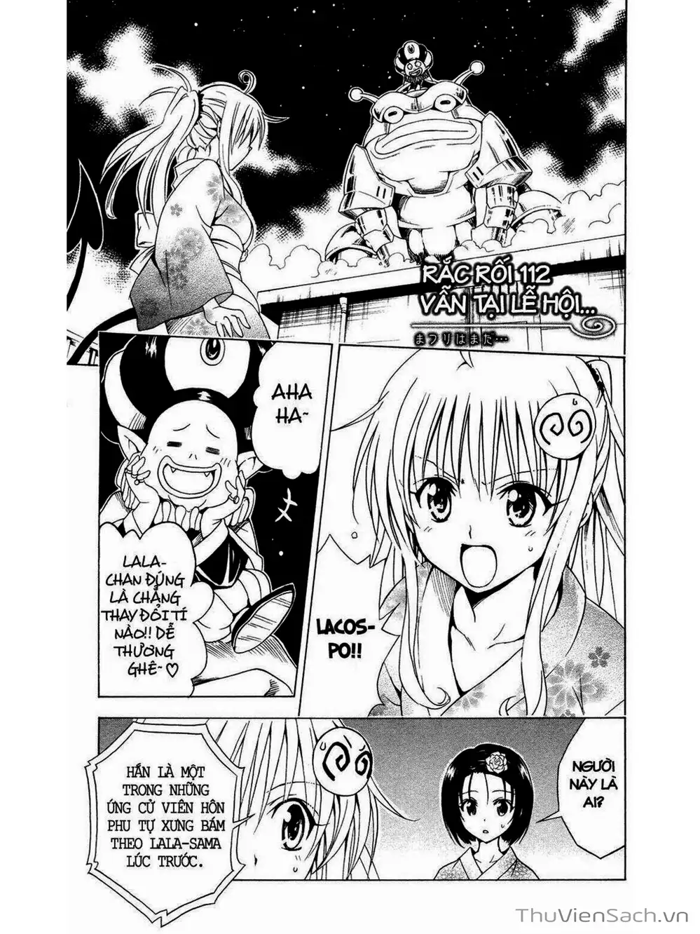 Truyện Tranh Bóng Tối Hoàng Kim - To Love Ru Darkness trang 8