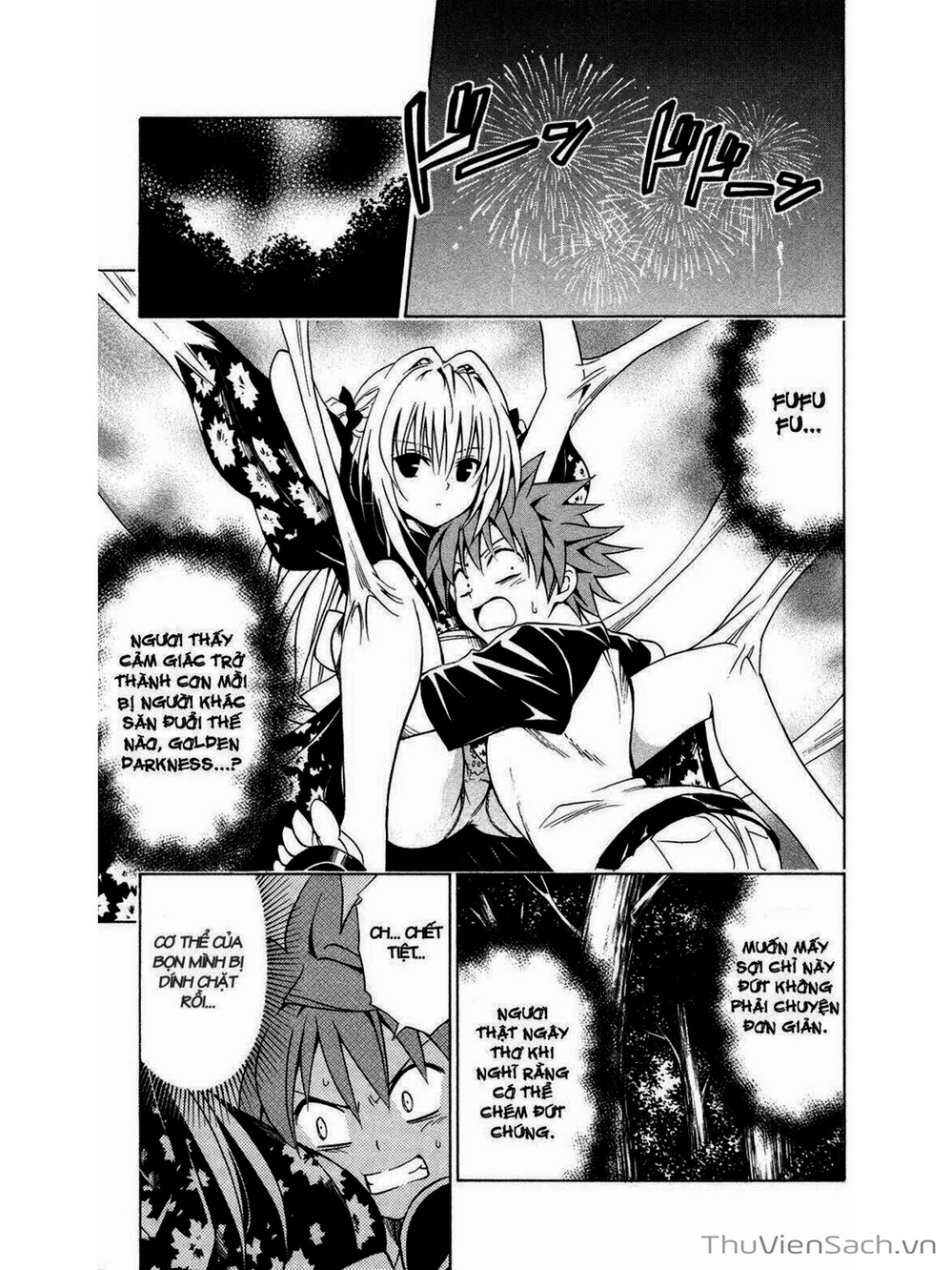 Truyện Tranh Bóng Tối Hoàng Kim - To Love Ru Darkness trang 8