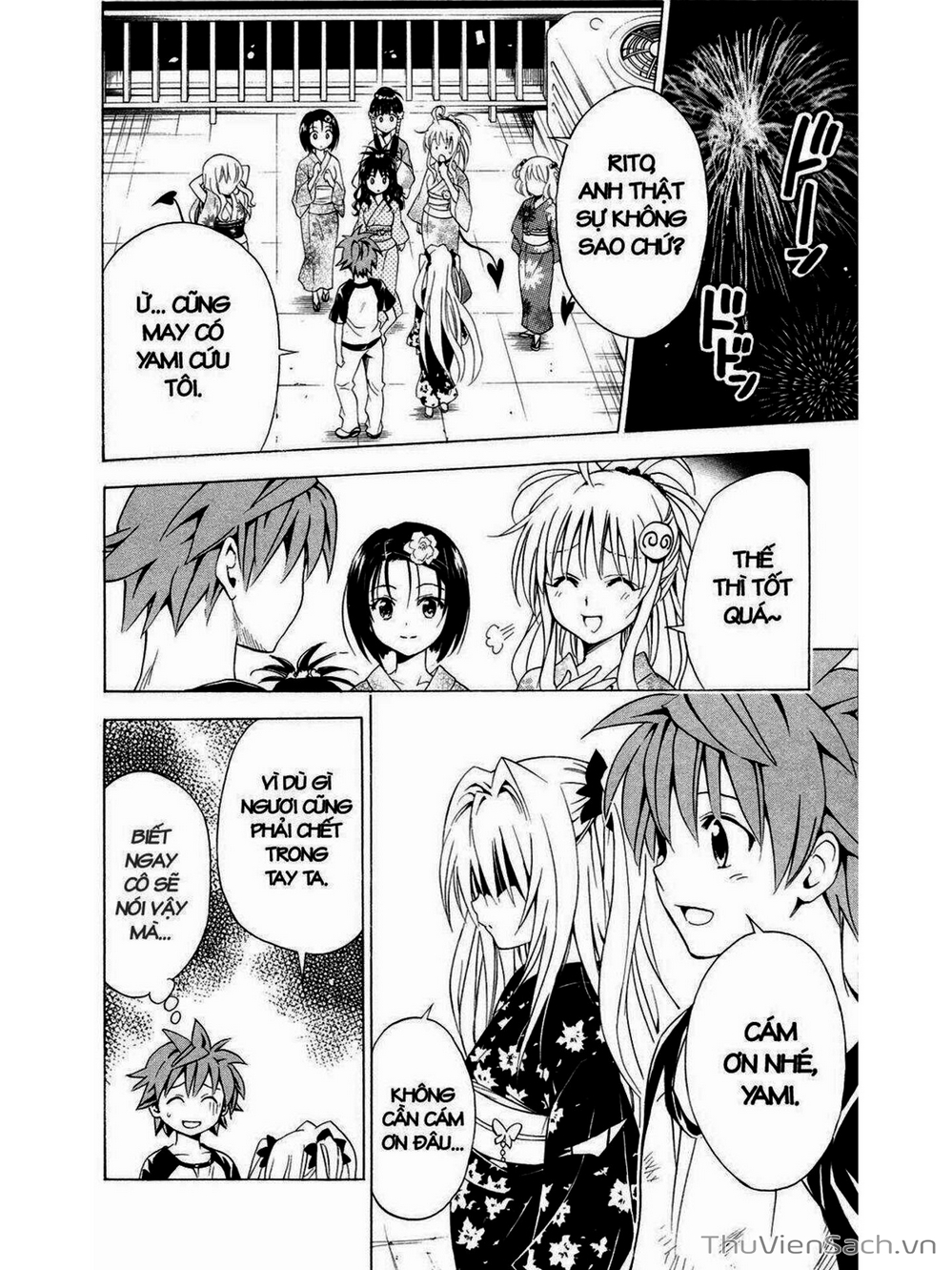 Truyện Tranh Bóng Tối Hoàng Kim - To Love Ru Darkness trang 8