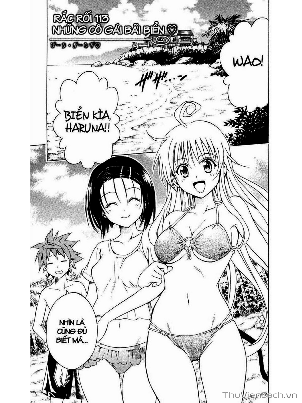 Truyện Tranh Bóng Tối Hoàng Kim - To Love Ru Darkness trang 8