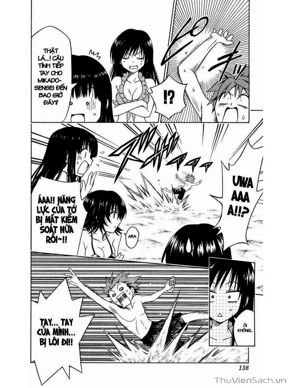 Truyện Tranh Bóng Tối Hoàng Kim - To Love Ru Darkness trang 8