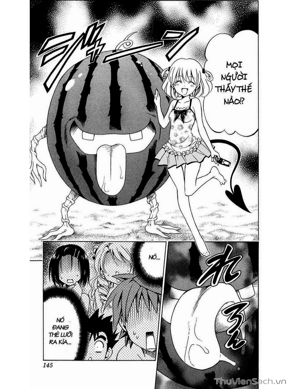 Truyện Tranh Bóng Tối Hoàng Kim - To Love Ru Darkness trang 8