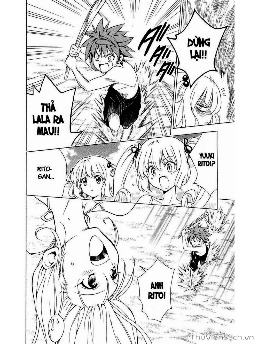 Truyện Tranh Bóng Tối Hoàng Kim - To Love Ru Darkness trang 8