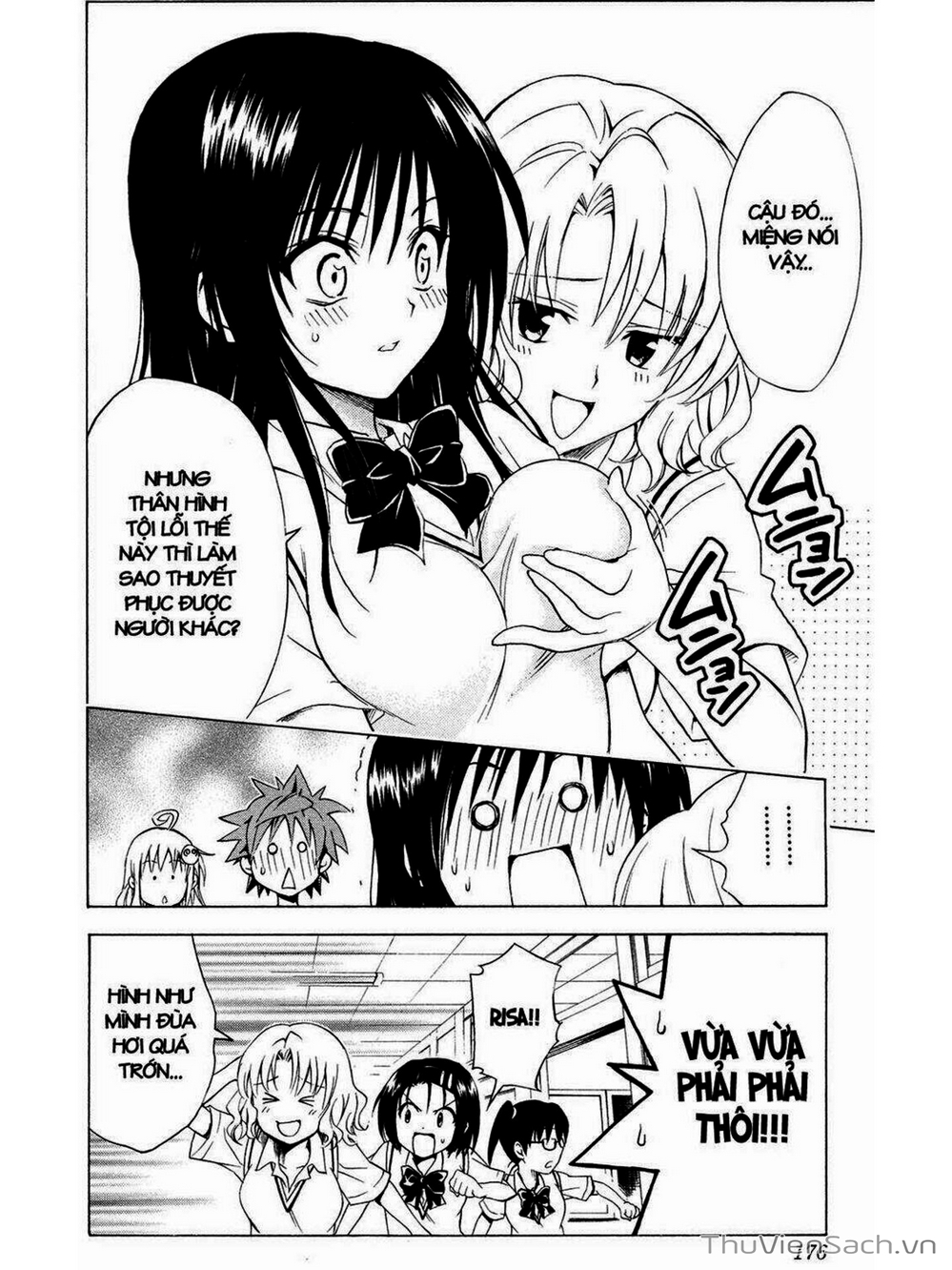 Truyện Tranh Bóng Tối Hoàng Kim - To Love Ru Darkness trang 8