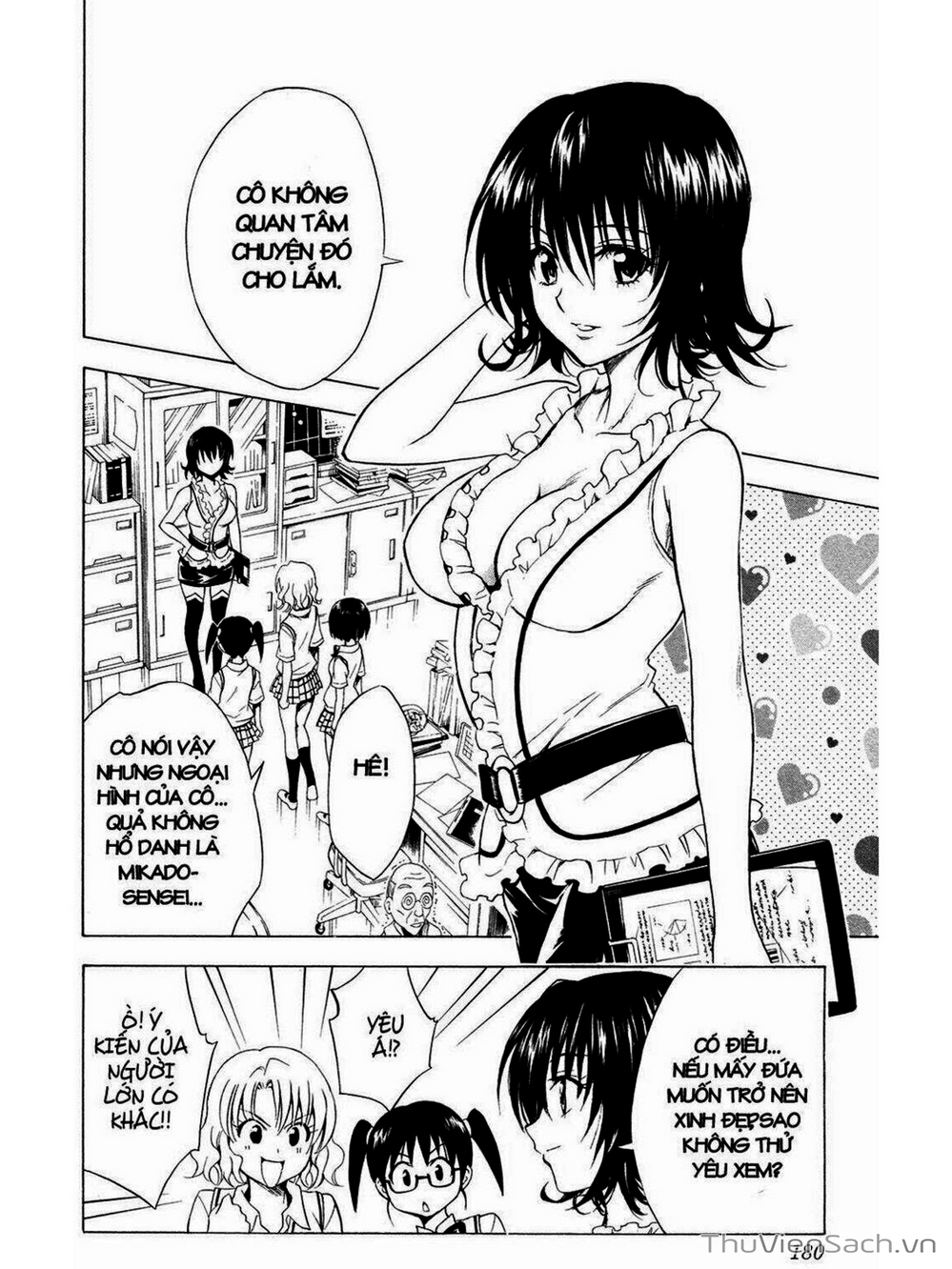 Truyện Tranh Bóng Tối Hoàng Kim - To Love Ru Darkness trang 8