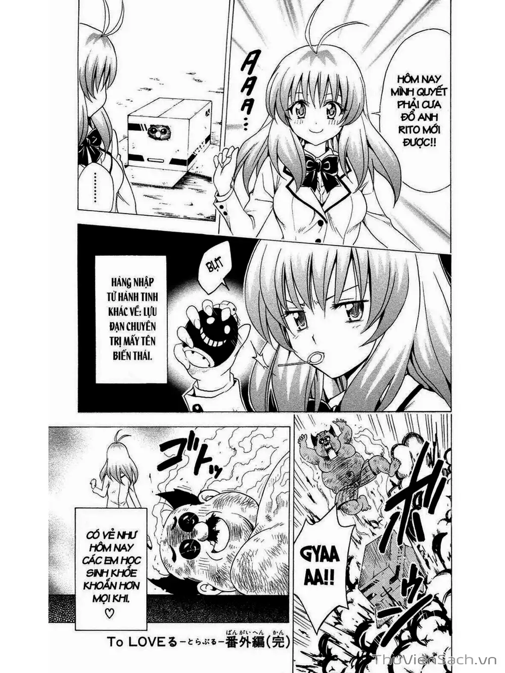 Truyện Tranh Bóng Tối Hoàng Kim - To Love Ru Darkness trang 8