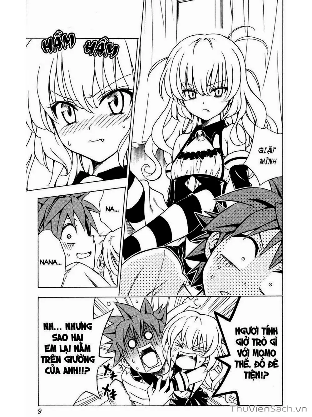 Truyện Tranh Bóng Tối Hoàng Kim - To Love Ru Darkness trang 8