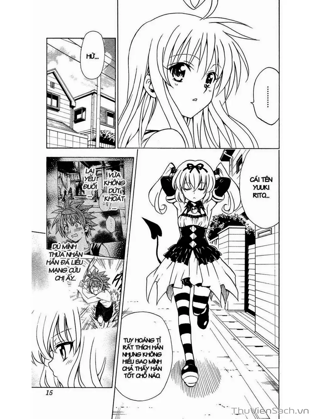 Truyện Tranh Bóng Tối Hoàng Kim - To Love Ru Darkness trang 8