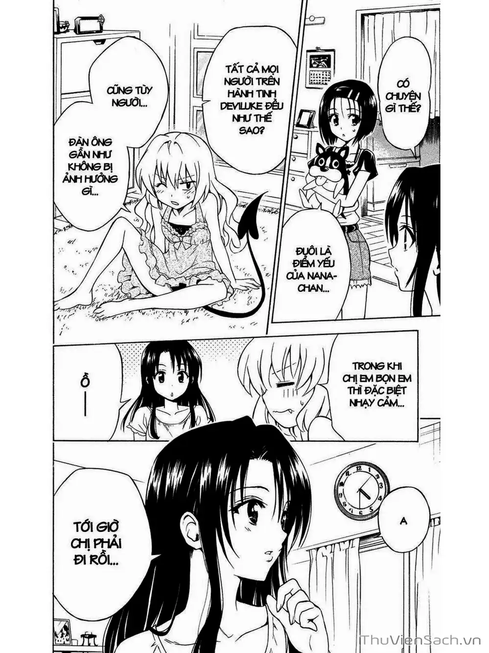 Truyện Tranh Bóng Tối Hoàng Kim - To Love Ru Darkness trang 8