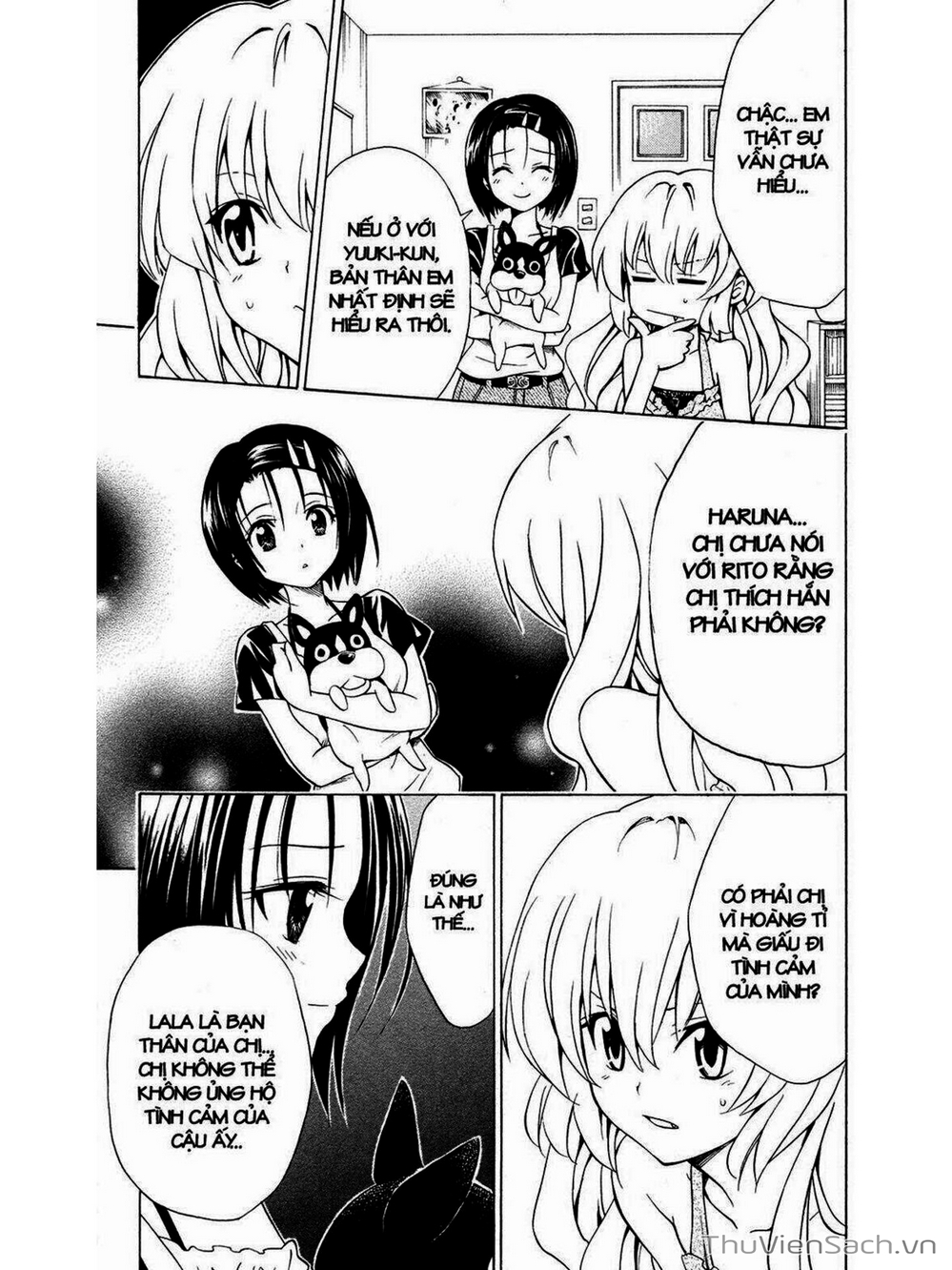 Truyện Tranh Bóng Tối Hoàng Kim - To Love Ru Darkness trang 8