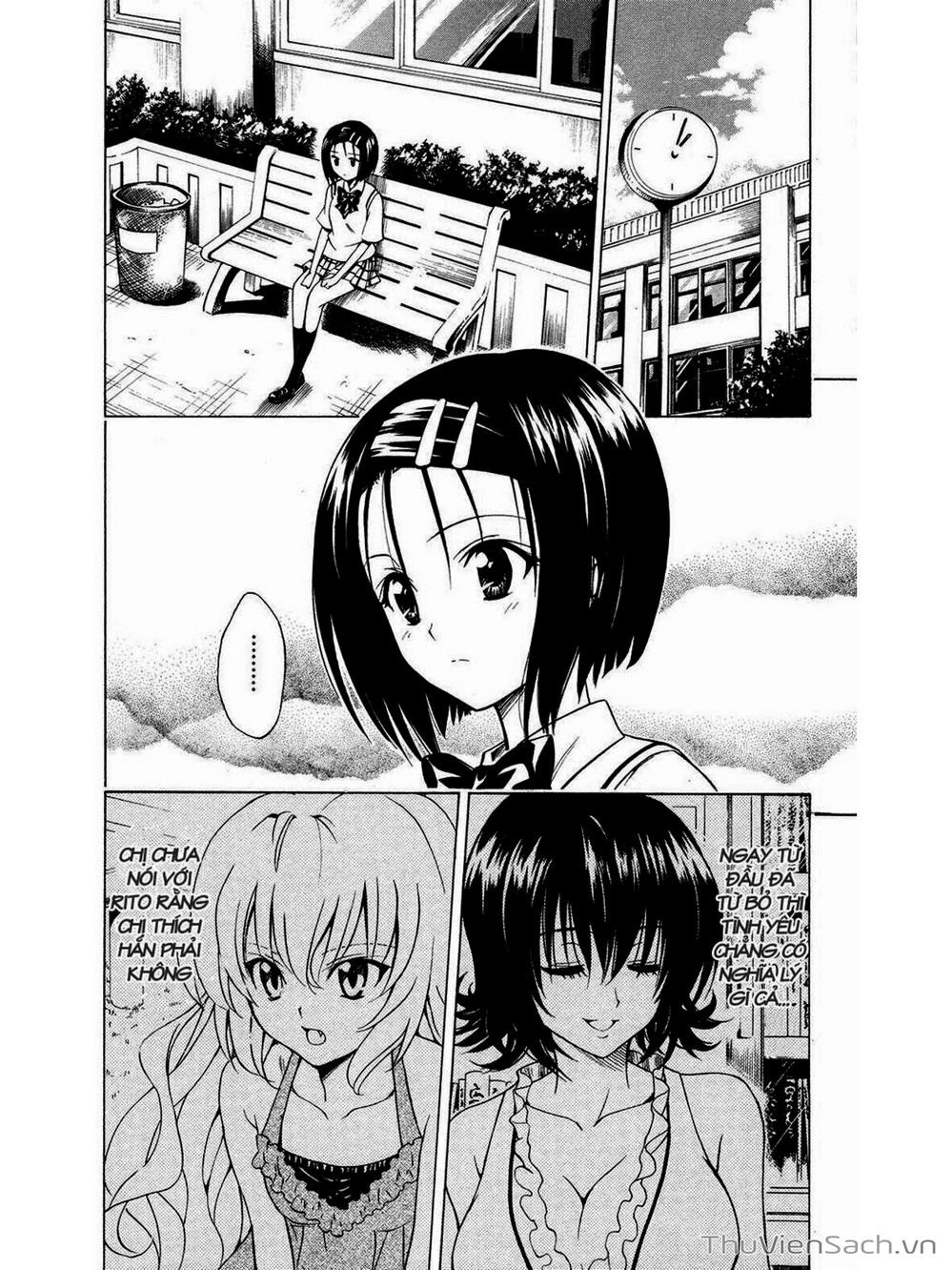 Truyện Tranh Bóng Tối Hoàng Kim - To Love Ru Darkness trang 8