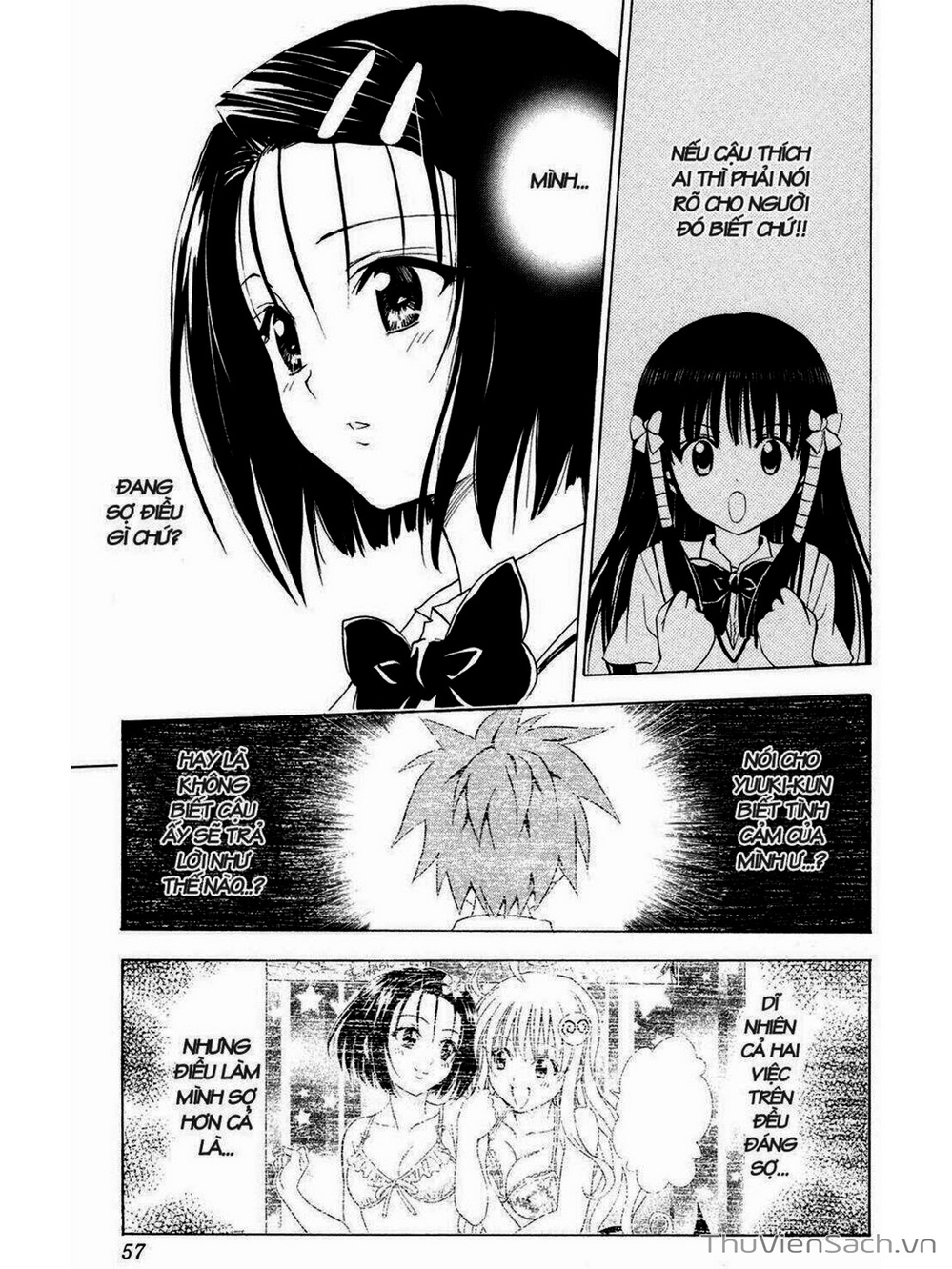 Truyện Tranh Bóng Tối Hoàng Kim - To Love Ru Darkness trang 8