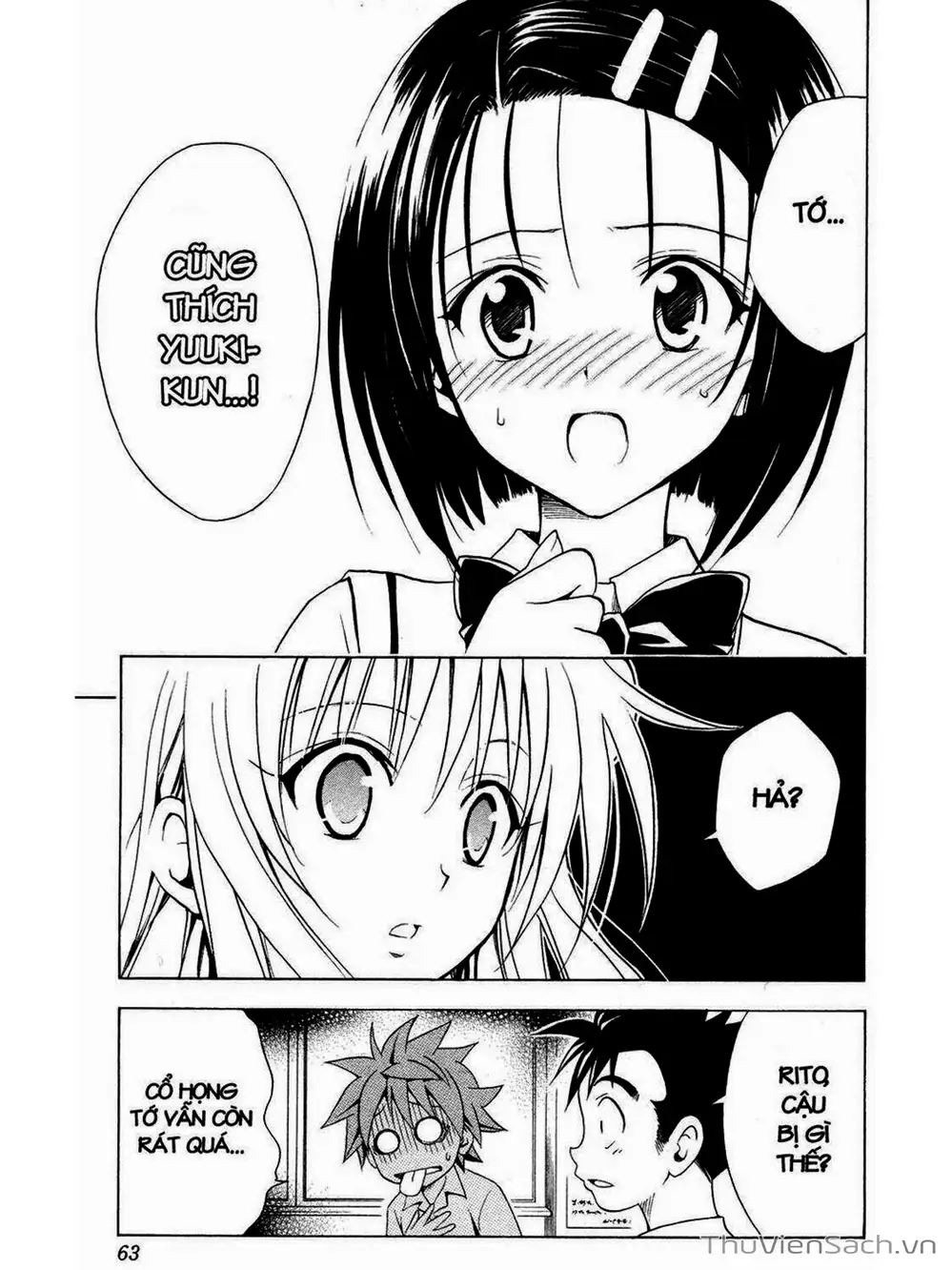 Truyện Tranh Bóng Tối Hoàng Kim - To Love Ru Darkness trang 8