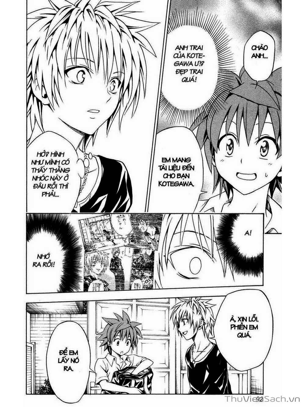 Truyện Tranh Bóng Tối Hoàng Kim - To Love Ru Darkness trang 8