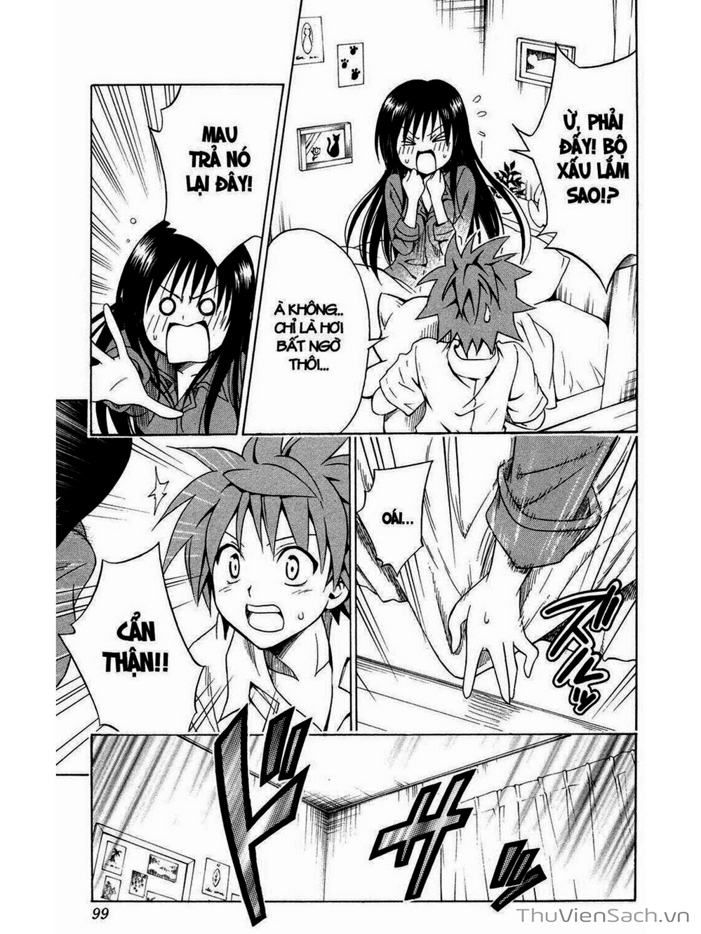 Truyện Tranh Bóng Tối Hoàng Kim - To Love Ru Darkness trang 8