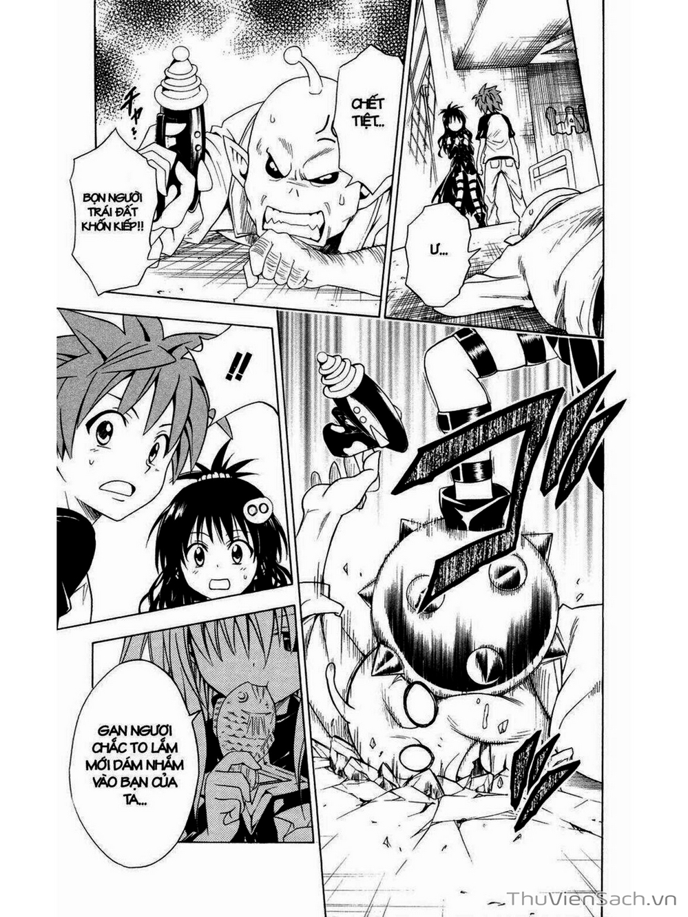 Truyện Tranh Bóng Tối Hoàng Kim - To Love Ru Darkness trang 8