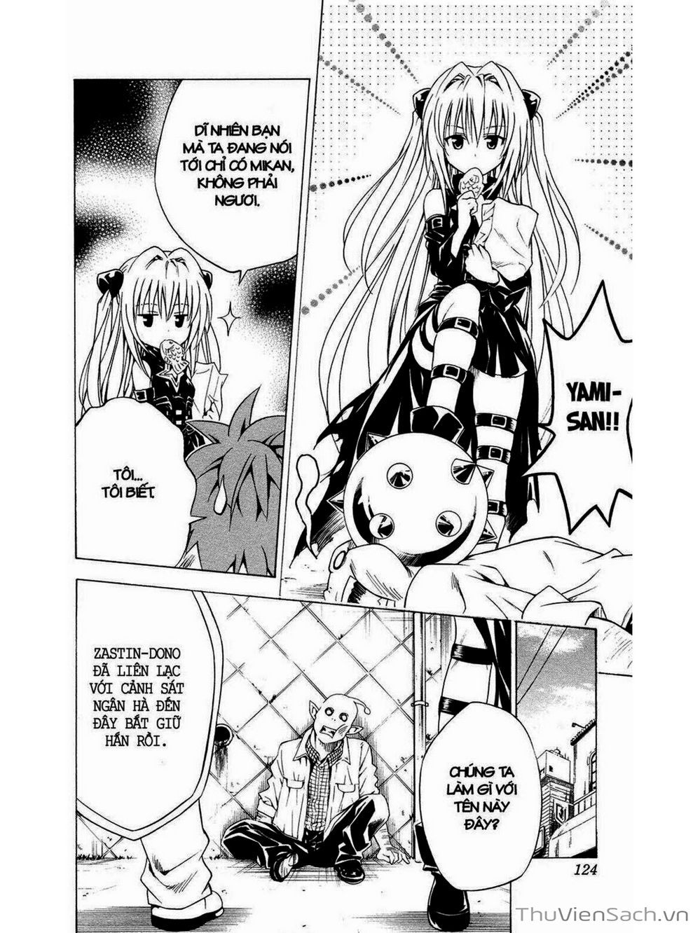 Truyện Tranh Bóng Tối Hoàng Kim - To Love Ru Darkness trang 8