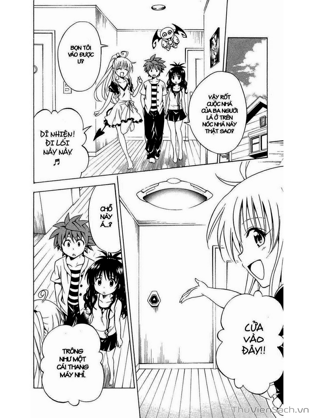 Truyện Tranh Bóng Tối Hoàng Kim - To Love Ru Darkness trang 8
