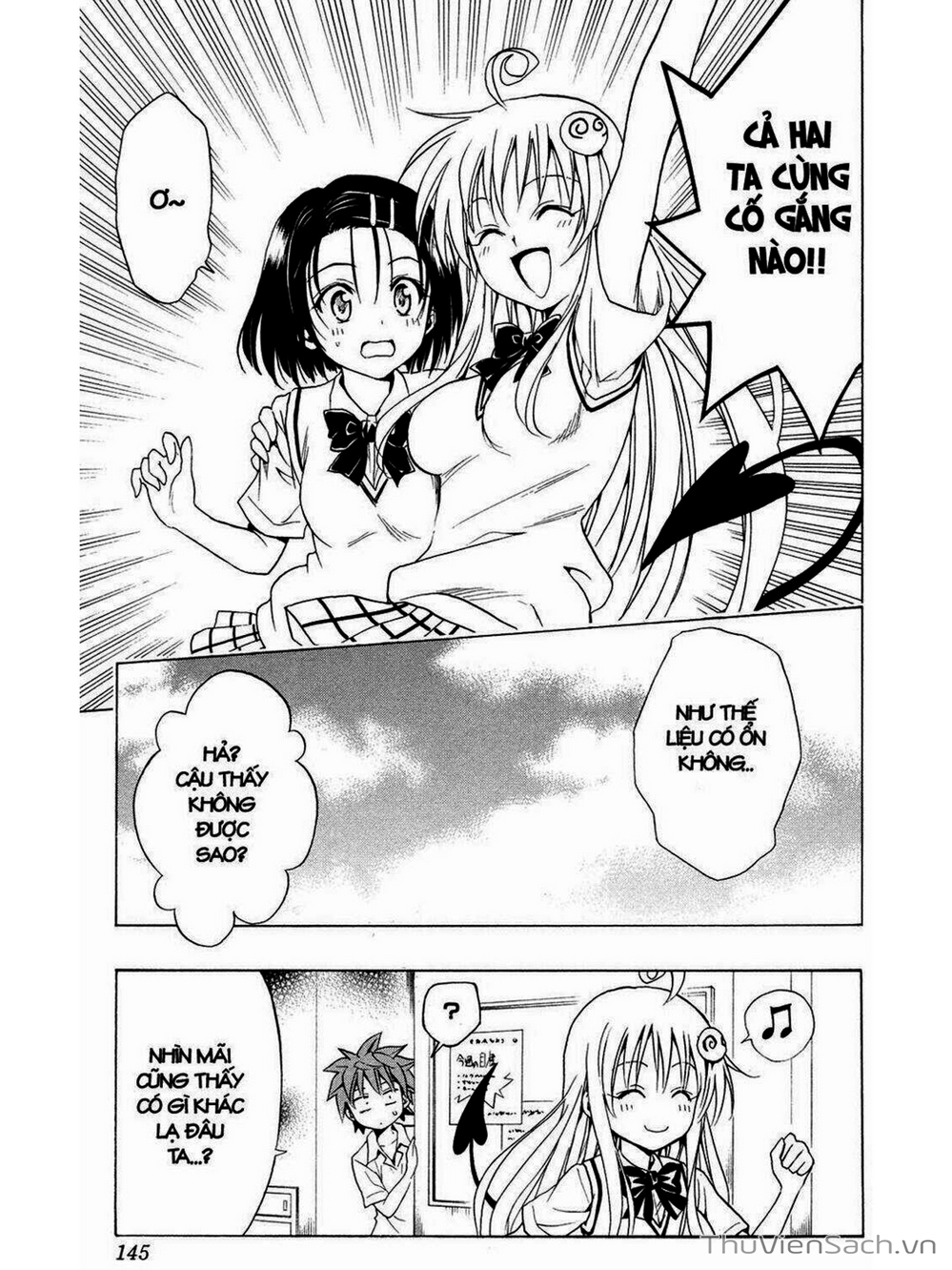 Truyện Tranh Bóng Tối Hoàng Kim - To Love Ru Darkness trang 8