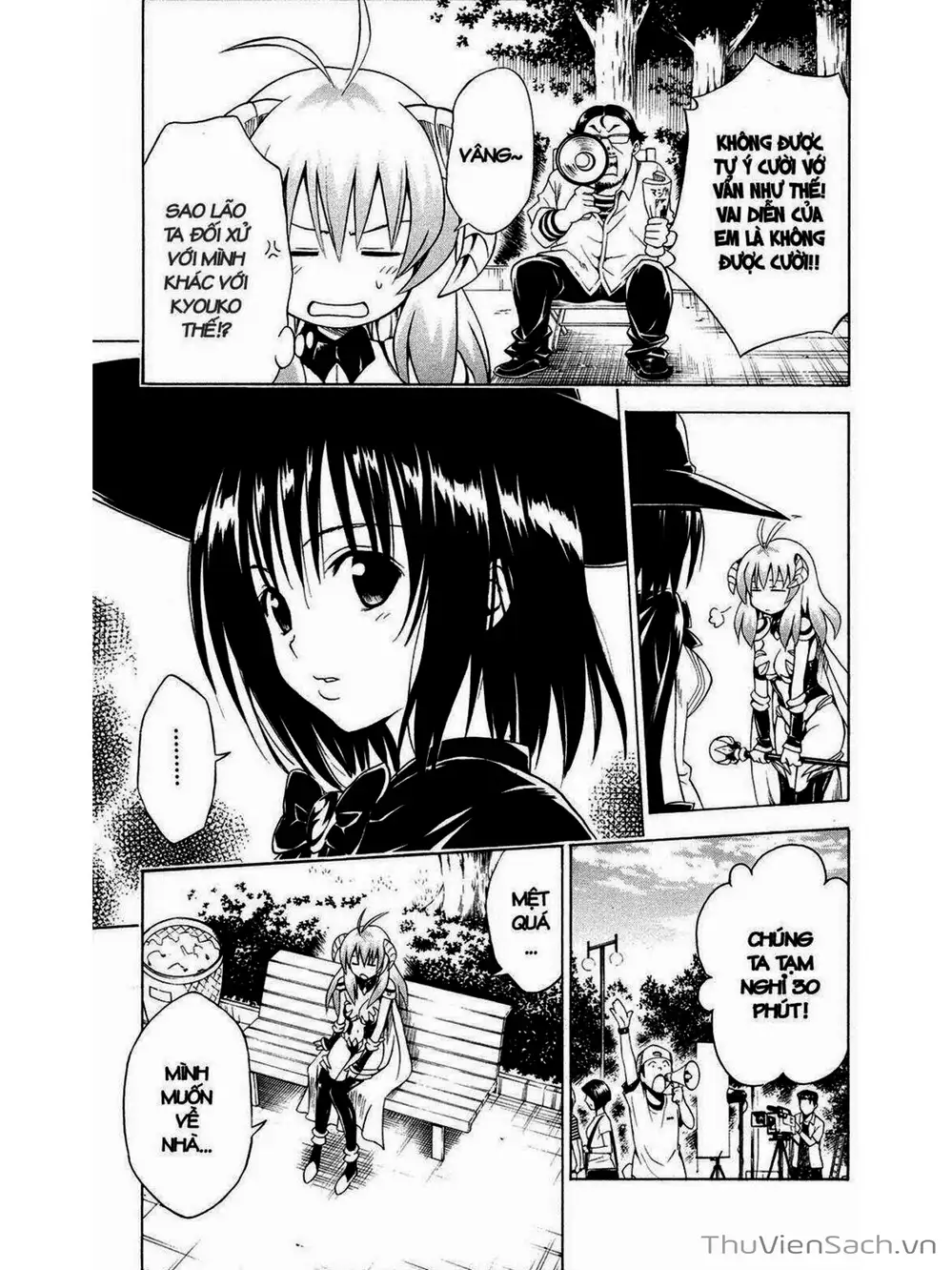 Truyện Tranh Bóng Tối Hoàng Kim - To Love Ru Darkness trang 8