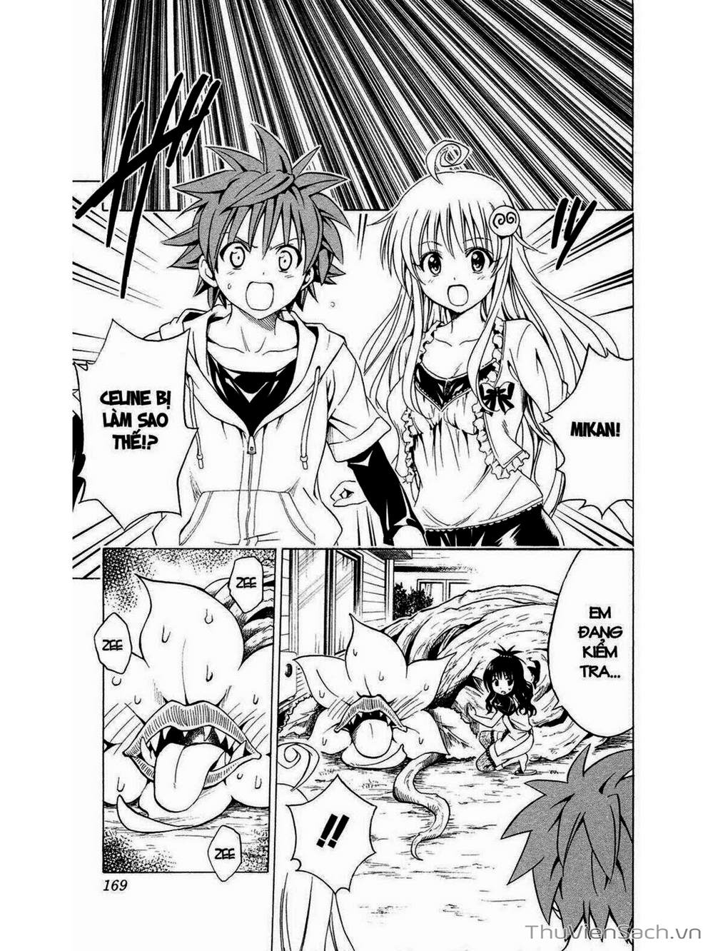 Truyện Tranh Bóng Tối Hoàng Kim - To Love Ru Darkness trang 8