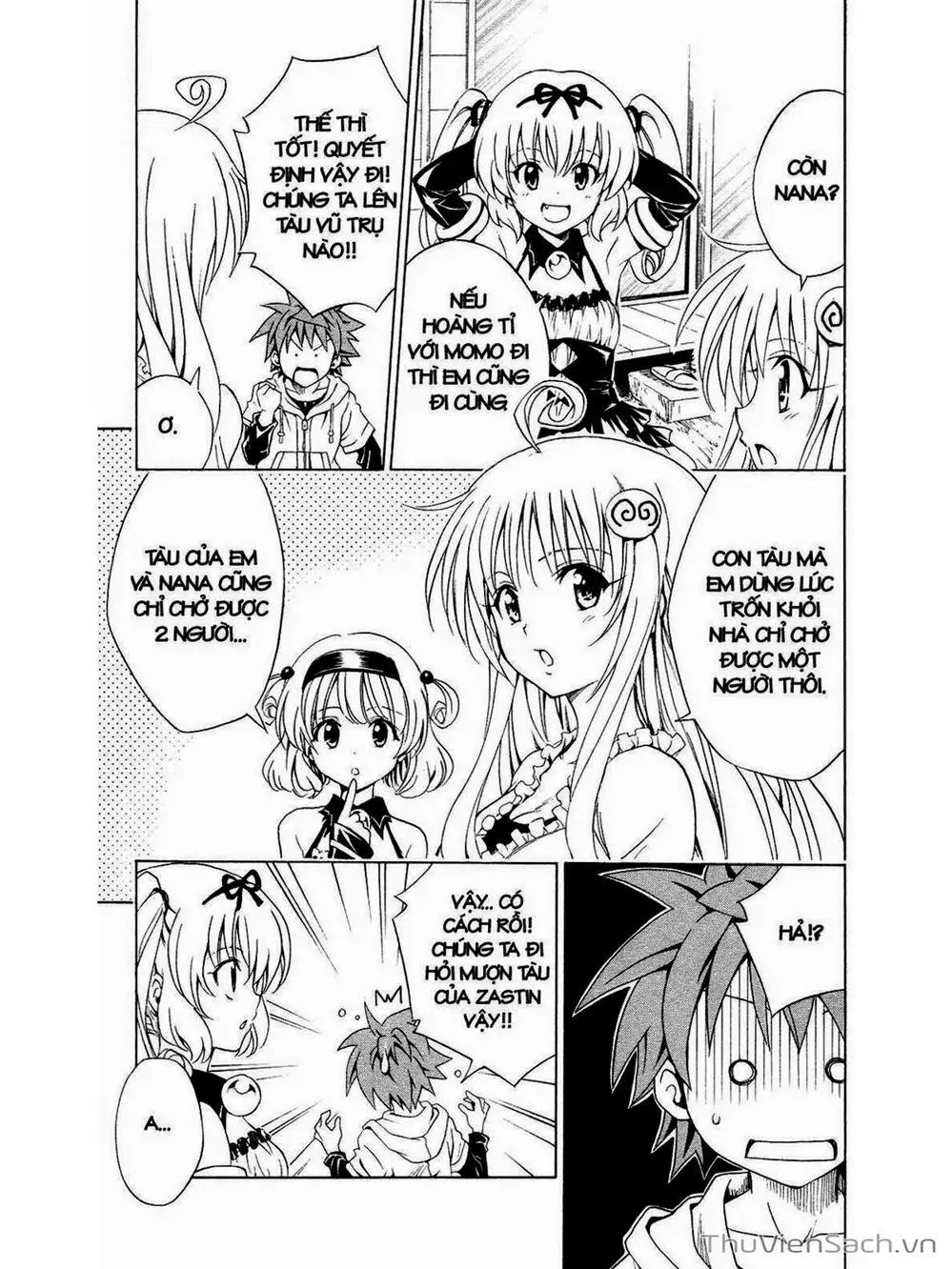 Truyện Tranh Bóng Tối Hoàng Kim - To Love Ru Darkness trang 8