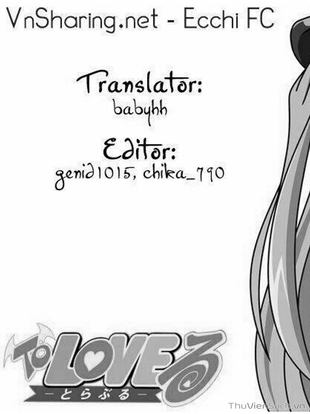 Truyện Tranh Bóng Tối Hoàng Kim - To Love Ru Darkness trang 8