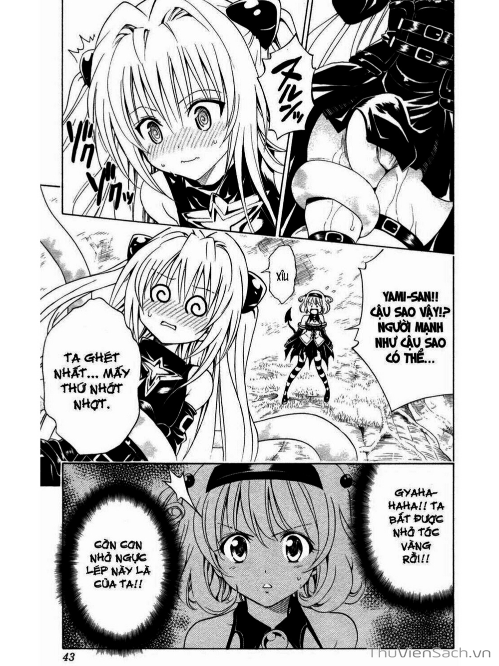 Truyện Tranh Bóng Tối Hoàng Kim - To Love Ru Darkness trang 8