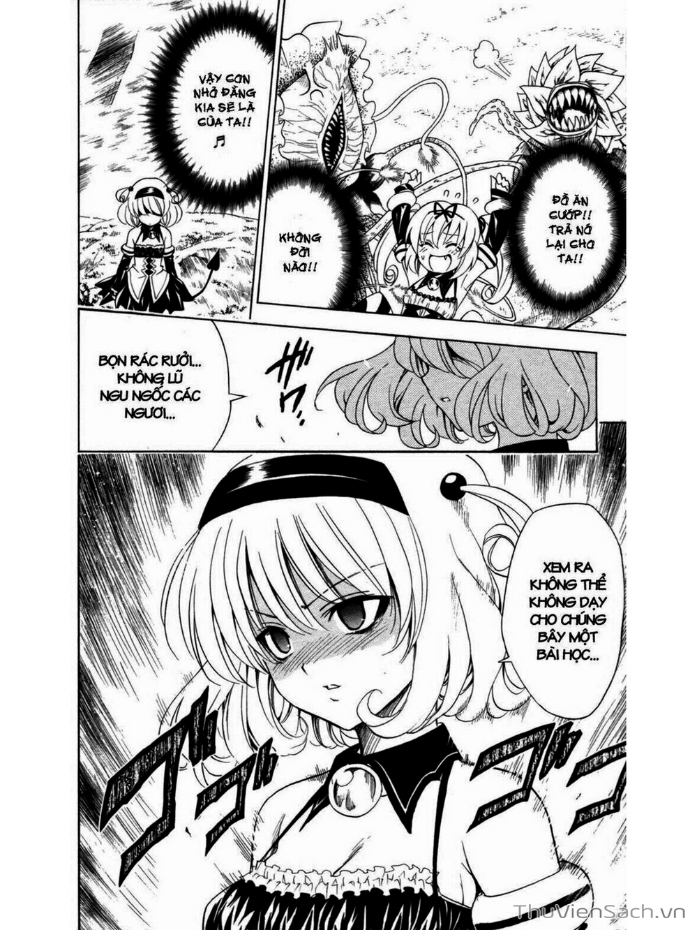 Truyện Tranh Bóng Tối Hoàng Kim - To Love Ru Darkness trang 8