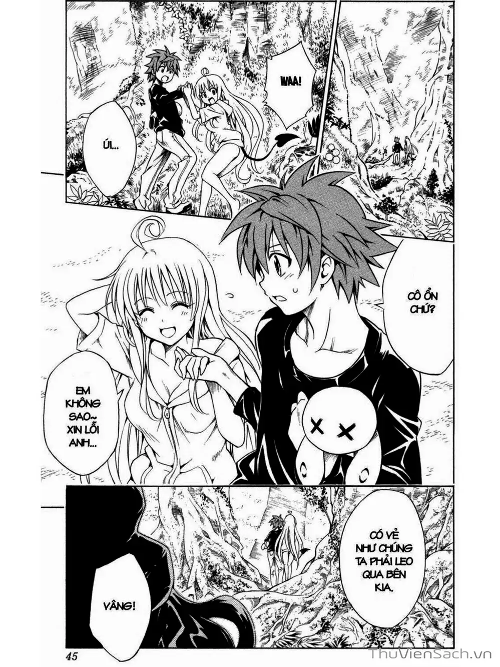 Truyện Tranh Bóng Tối Hoàng Kim - To Love Ru Darkness trang 8