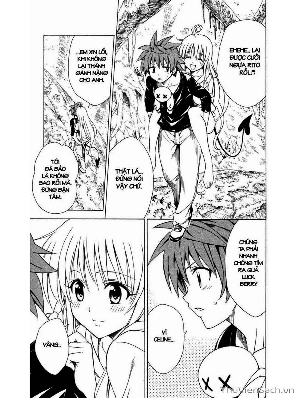 Truyện Tranh Bóng Tối Hoàng Kim - To Love Ru Darkness trang 8