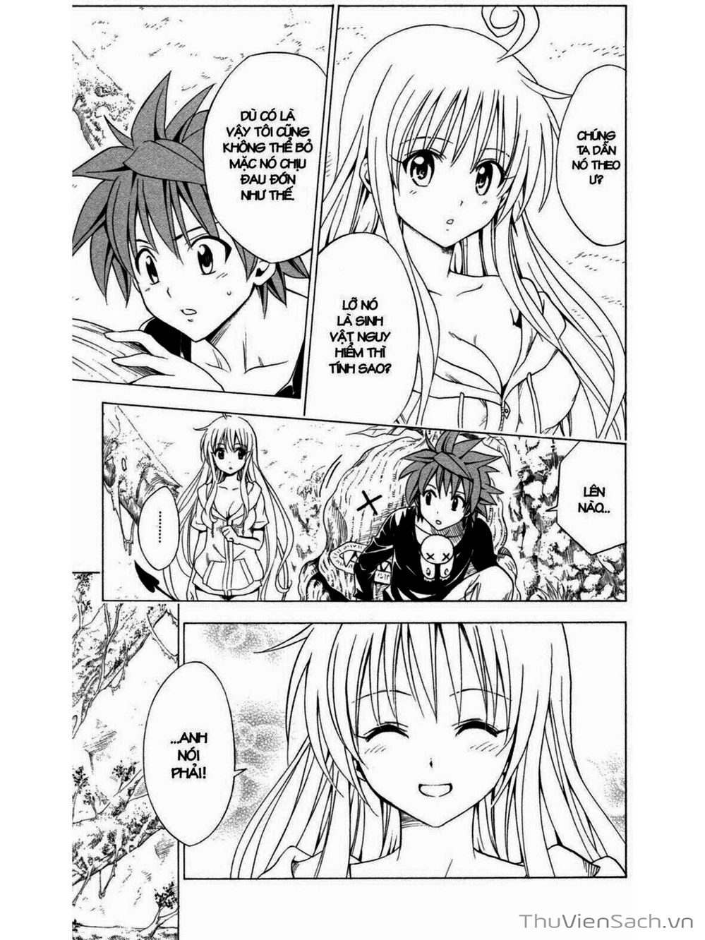 Truyện Tranh Bóng Tối Hoàng Kim - To Love Ru Darkness trang 8