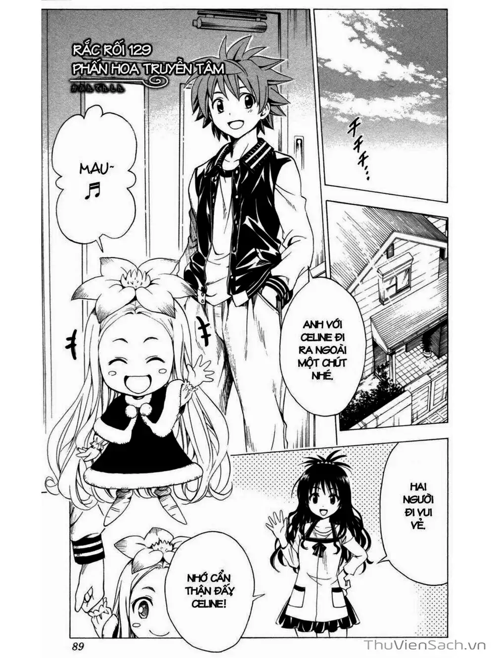 Truyện Tranh Bóng Tối Hoàng Kim - To Love Ru Darkness trang 8