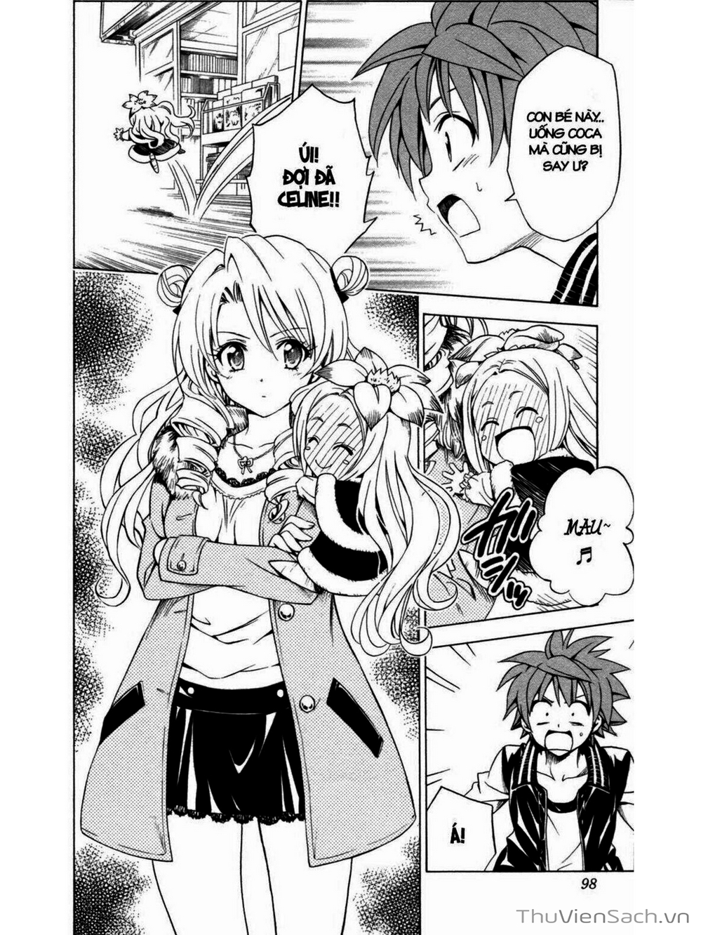 Truyện Tranh Bóng Tối Hoàng Kim - To Love Ru Darkness trang 8