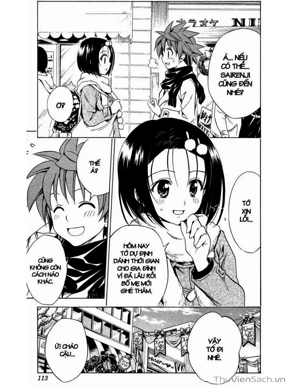 Truyện Tranh Bóng Tối Hoàng Kim - To Love Ru Darkness trang 8