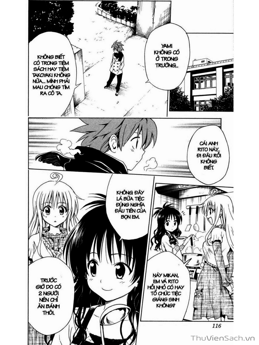 Truyện Tranh Bóng Tối Hoàng Kim - To Love Ru Darkness trang 8