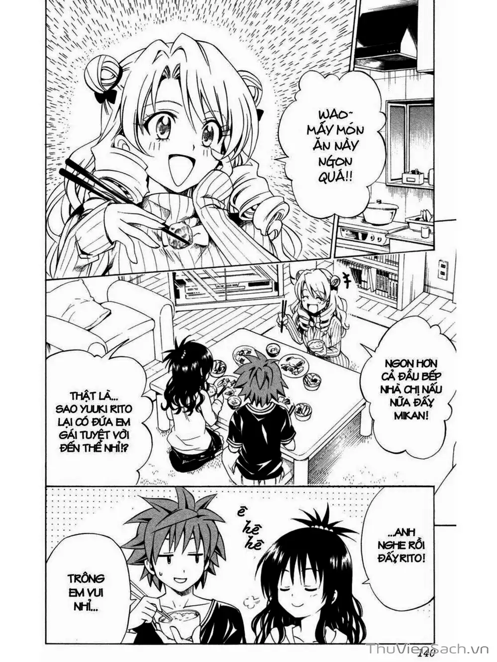 Truyện Tranh Bóng Tối Hoàng Kim - To Love Ru Darkness trang 8