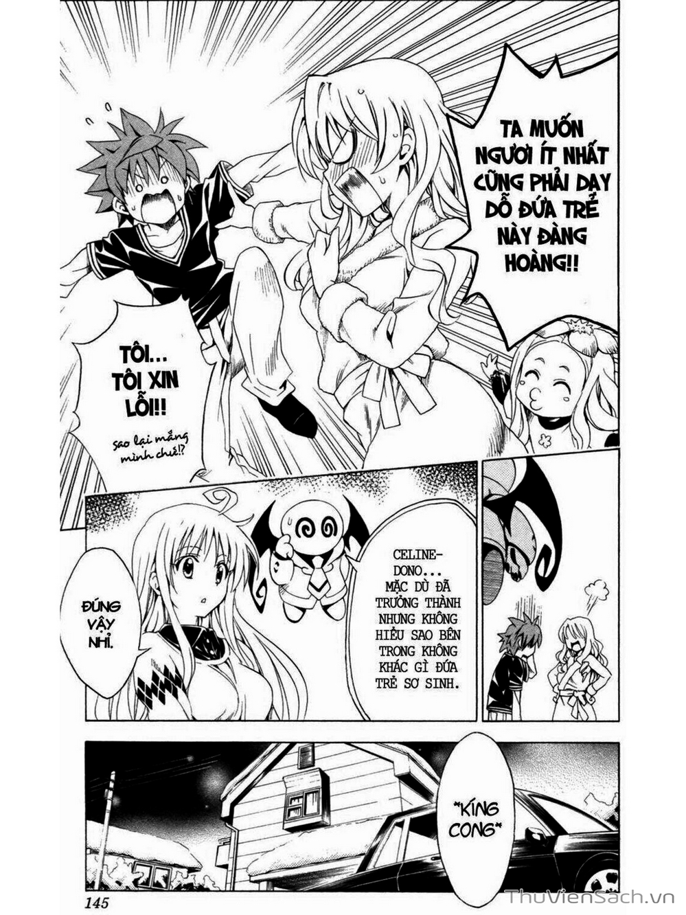 Truyện Tranh Bóng Tối Hoàng Kim - To Love Ru Darkness trang 8