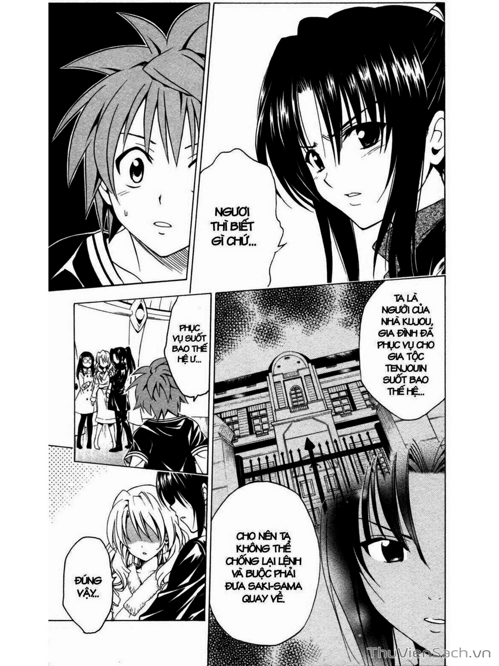 Truyện Tranh Bóng Tối Hoàng Kim - To Love Ru Darkness trang 8