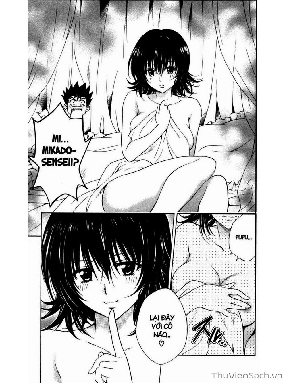 Truyện Tranh Bóng Tối Hoàng Kim - To Love Ru Darkness trang 8