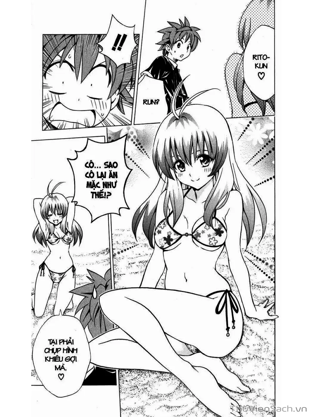 Truyện Tranh Bóng Tối Hoàng Kim - To Love Ru Darkness trang 8