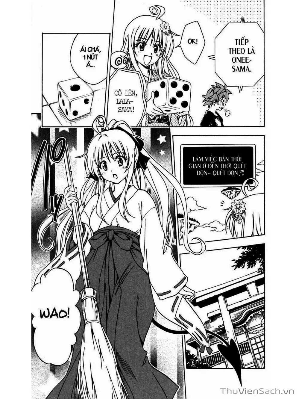 Truyện Tranh Bóng Tối Hoàng Kim - To Love Ru Darkness trang 8