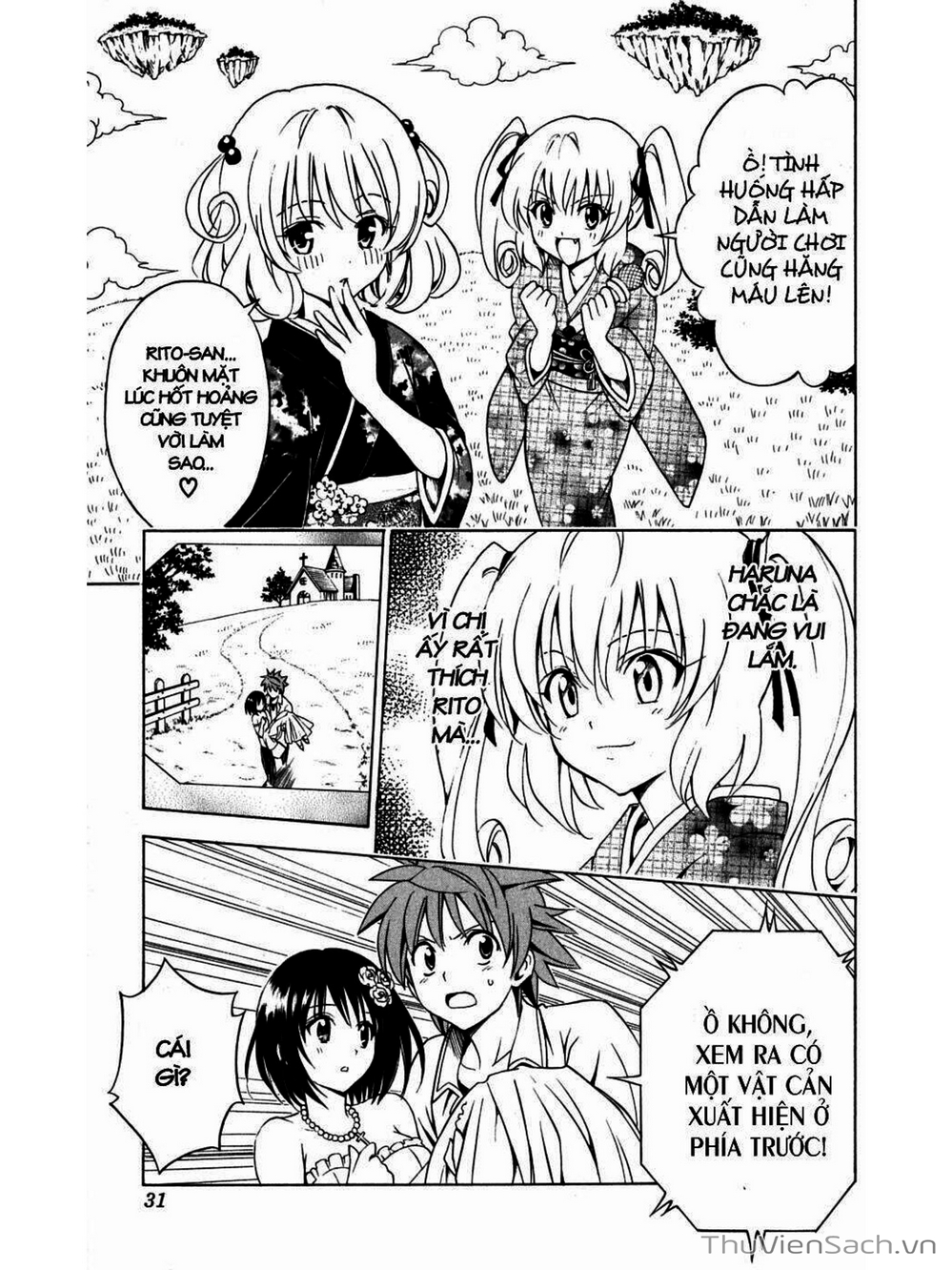 Truyện Tranh Bóng Tối Hoàng Kim - To Love Ru Darkness trang 8