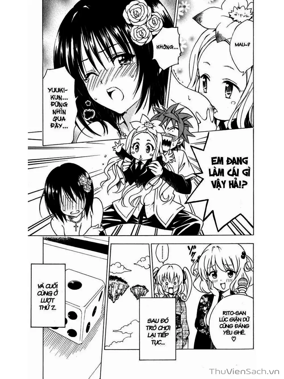 Truyện Tranh Bóng Tối Hoàng Kim - To Love Ru Darkness trang 8