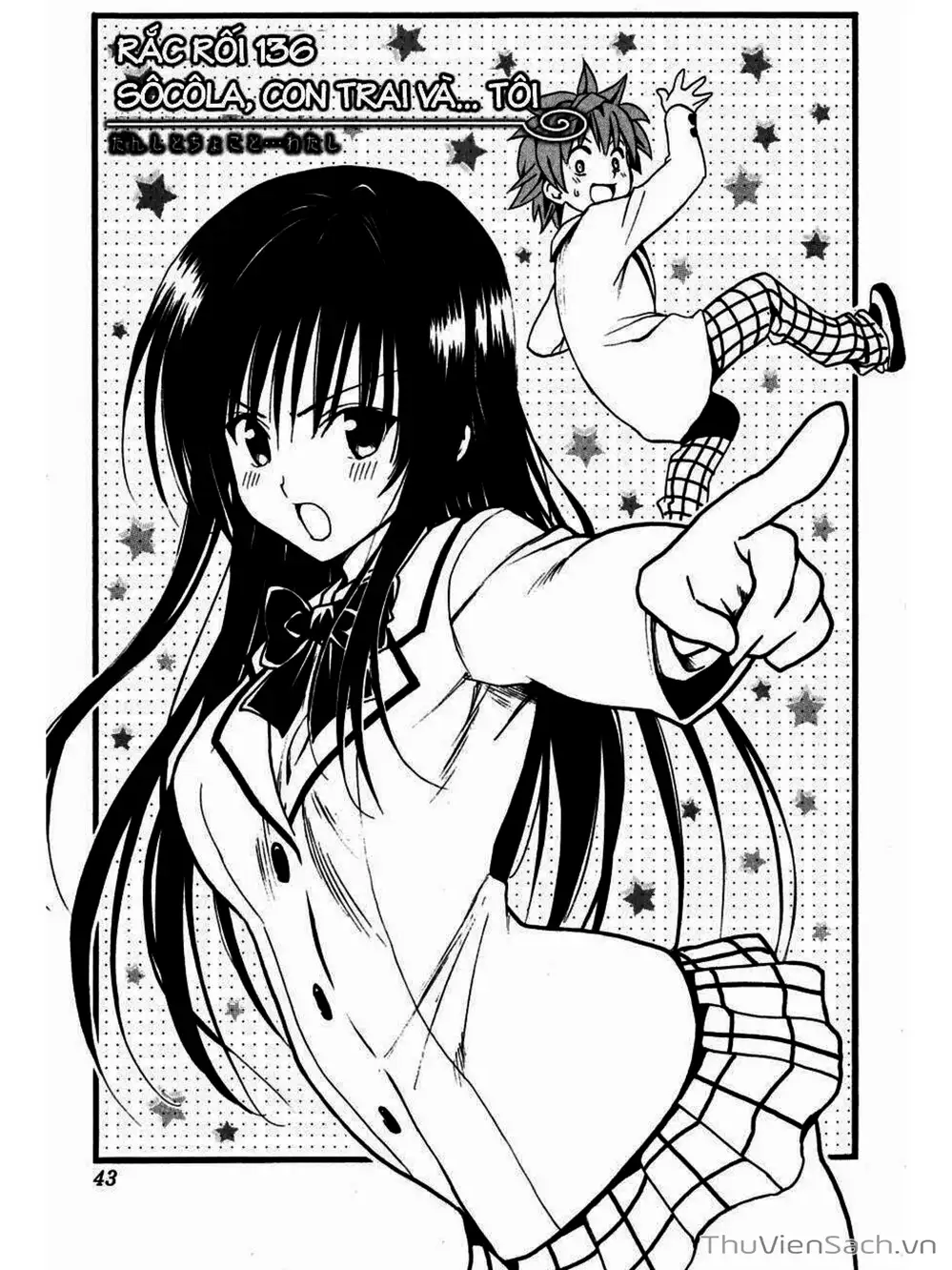 Truyện Tranh Bóng Tối Hoàng Kim - To Love Ru Darkness trang 8