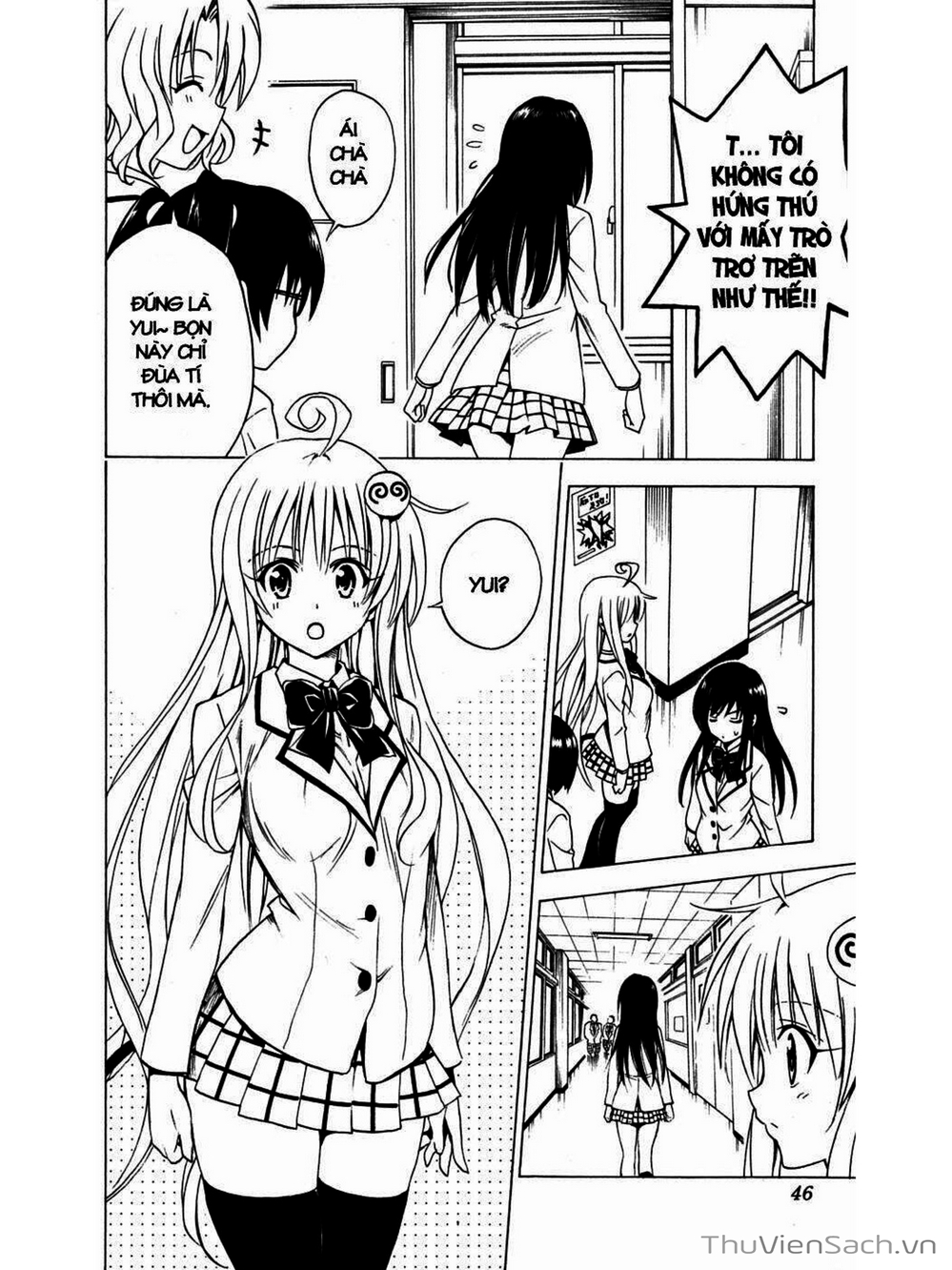 Truyện Tranh Bóng Tối Hoàng Kim - To Love Ru Darkness trang 8