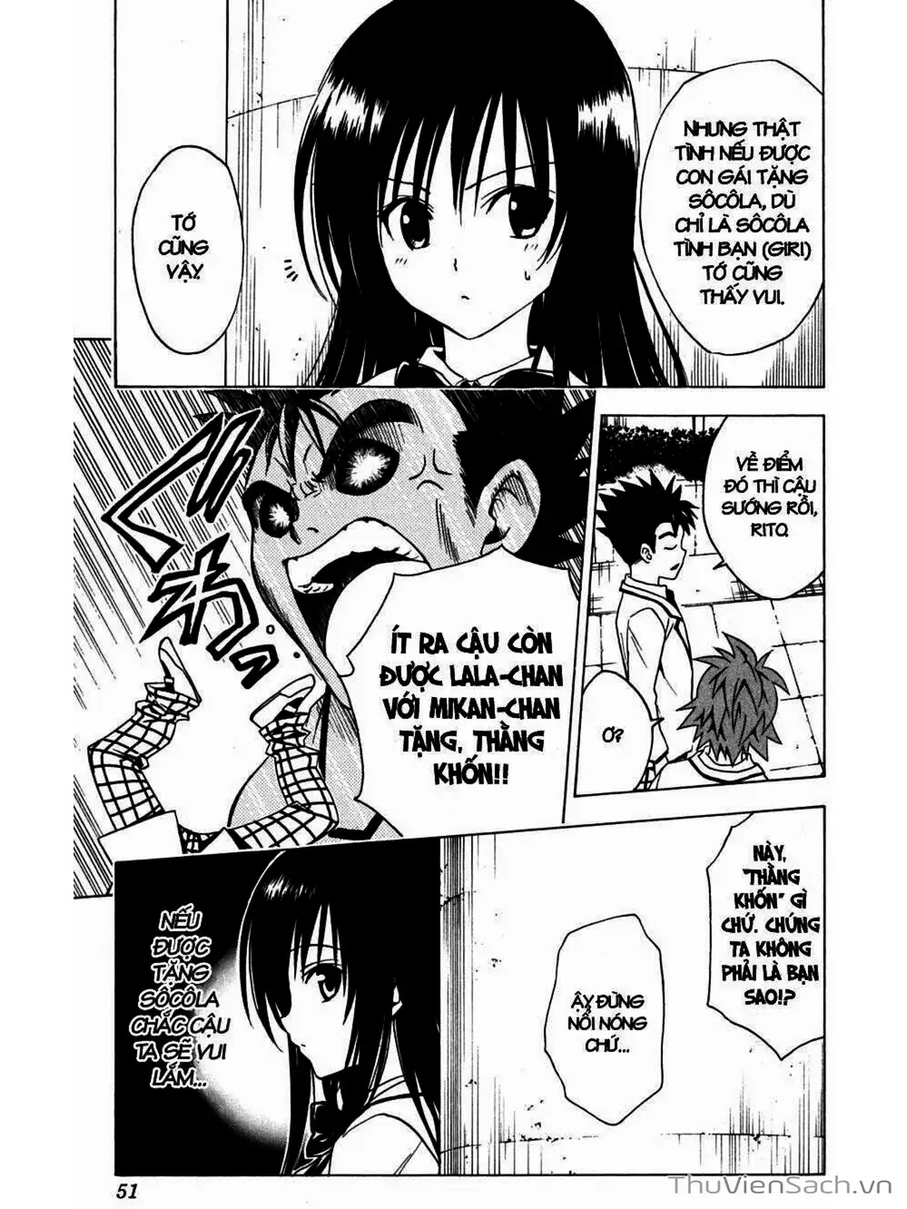 Truyện Tranh Bóng Tối Hoàng Kim - To Love Ru Darkness trang 8